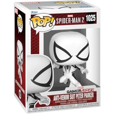 Funko Pop! Games: SM2VG, anti-Venom Peter,Spider-Man 2, verzamelfiguur, vinyl, cadeau-idee, officiële merchandise, speelgoed voor kinderen en volwassenen, fans van videogames Funko Pop! Games: SM2VG, anti-Venom Peter,Spider-Man 2, verzamelfiguur, vinyl, cadeau-idee, officiële merchandise, speelgoed voor kinderen en volwassenen, fans van videogames