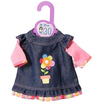 Zapf Creation Dolly Moda 870761 Jeansjurk voor poppen van 28 tot 33 cm Zapf Creation Dolly Moda 870761 Jeansjurk voor poppen van 28 tot 33 cm