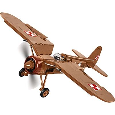 COBI PZL P.11c 320 stenen 1 figuur Leeftijdsgroep 7+ COBI PZL P.11c 320 stenen 1 figuur Leeftijdsgroep 7+