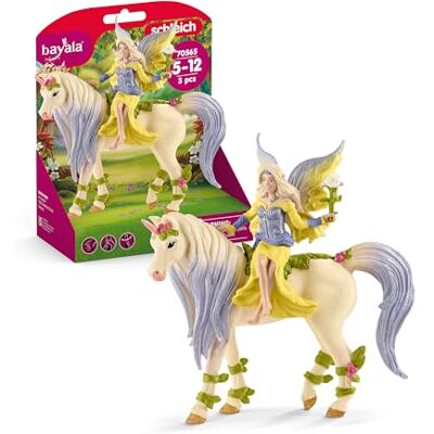 Schleich BAYALA Sera met de bloemeneenhoorn 70565, gedetailleerde fantastische figuren, cadeau voor jongens en meisjes, verjaardagsdecoratie, figuur vanaf 5 jaar, 8 x 15 x 18 cm Schleich BAYALA Sera met de bloemeneenhoorn 70565, gedetailleerde fantastische figuren, cadeau voor jongens en meisjes, verjaardagsdecoratie, figuur vanaf 5 jaar, 8 x 15 x 18 cm