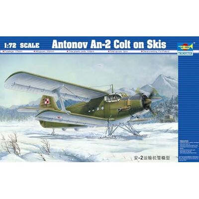 Trumpeter 01607 Antonov bouwspel model 2 m Colt met ionen Trumpeter 01607 Antonov bouwspel model 2 m Colt met ionen