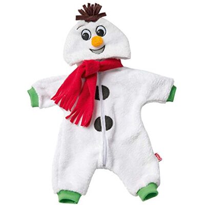 Heless 2098 Poppenpak met capuchon en sjaal, knuffelige sneeuwpop, maat 35-45 cm Heless 2098 Poppenpak met capuchon en sjaal, knuffelige sneeuwpop, maat 35-45 cm