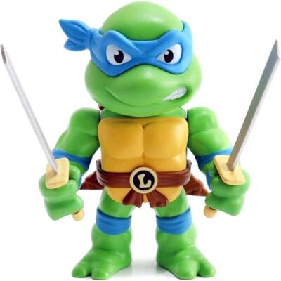 Jada Toys Leonardo-schildpadden verzamelfiguur gegoten groen/blauw 10 cm Jada Toys Leonardo-schildpadden verzamelfiguur gegoten groen/blauw 10 cm