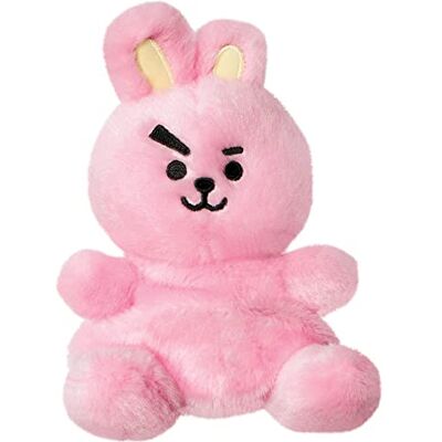 Aurora World- , 61510, BT21 Cooky Palm Pal, 13 cm, ecologisch pluche, roze, roze Aurora World- , 61510, BT21 Cooky Palm Pal, 13 cm, ecologisch pluche, roze, roze