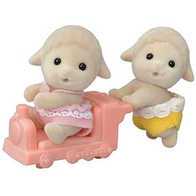 Sylvanian Families Het dorp De tweeling Mouton 5621 Tweelingen en baby's Mini Poppen Sylvanian Families Het dorp De tweeling Mouton 5621 Tweelingen en baby's Mini Poppen