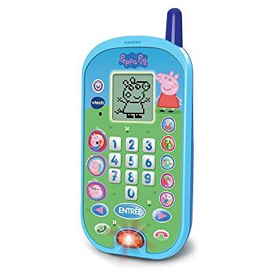 VTech Peppa Pig – de educatieve smartphone – speelgoed telefoon / 2-5 jaar – versie FR, meerkleurig VTech Peppa Pig – de educatieve smartphone – speelgoed telefoon / 2-5 jaar – versie FR, meerkleurig