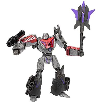 Transformers Studio Series Voyager Class 04, Megatron Gamer Edition figuur 16,5 cm, geïnspireerd op het videospel ": War for Cybertron Transformers Studio Series Voyager Class 04, Megatron Gamer Edition figuur 16,5 cm, geïnspireerd op het videospel ": War for Cybertron