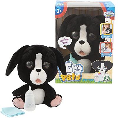 Giochi Preziosi Emotion Pets Cry Pets Hond die drinkt en huilt, zwart Giochi Preziosi Emotion Pets Cry Pets Hond die drinkt en huilt, zwart