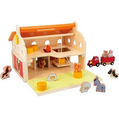 Janod J03318 educatief spel, meerkleurig Janod J03318 educatief spel, meerkleurig