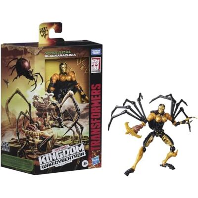 Transformers Generations War for Cybertron Robot Deluxe Blackarachnia 14 cm 2-in-1 transformeerbaar speelgoed F0670 Cranberry Transformers Generations War for Cybertron Robot Deluxe Blackarachnia 14 cm 2-in-1 transformeerbaar speelgoed F0670 Cranberry