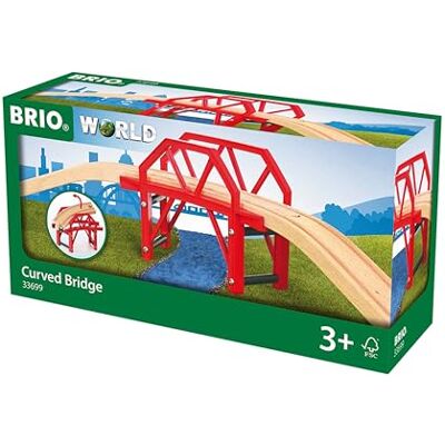 Brio World Bahnbrücke with Auffahrten Brio World Bahnbrücke with Auffahrten