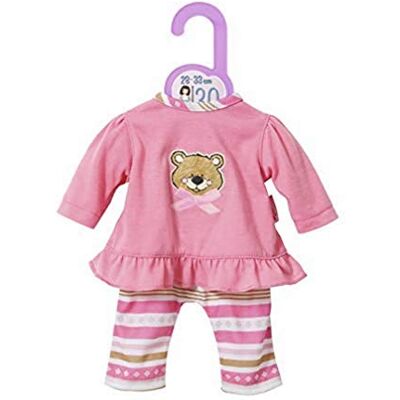 Zapf Creation Dolly Moda Pyjama, 30 cm, voor peuters vanaf 12 maanden, eenvoudig voor kleine handen, bevordert empathie en sociale vaardigheden Zapf Creation Dolly Moda Pyjama, 30 cm, voor peuters vanaf 12 maanden, eenvoudig voor kleine handen, bevordert empathie en sociale vaardigheden