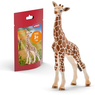 Schleich 14751 Babygiraf, vanaf 3 jaar, Wild Life figuur, 6,8 x 3,5 x 11,8 cm Figurine à partir de 3 ans figurines d’animaux réalistes figurine animale détaillée cadeau pour garçons et filles Schleich 14751 Babygiraf, vanaf 3 jaar, Wild Life figuur, 6,8 x 3,5 x 11,8 cm Figurine à partir de 3 ans figurines d’animaux réalistes figurine animale détaillée cadeau pour garçons et filles