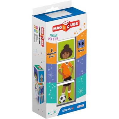 Geomag Magneetdobbelsteen, 111, van 1 tot 5 jaar Geomag Magneetdobbelsteen, 111, van 1 tot 5 jaar