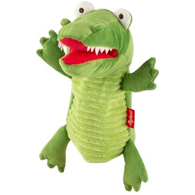 Sigikid 42756 My Little Theatre krokodillenpop, babyspeelgoed voor meisjes en jongens vanaf 1 jaar, groen, 15 x 17 x 24 cm Sigikid 42756 My Little Theatre krokodillenpop, babyspeelgoed voor meisjes en jongens vanaf 1 jaar, groen, 15 x 17 x 24 cm