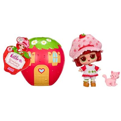 L.O.L. Surprise! Loves Strawberry Shortcake Tots – geurpoppen om te verzamelen met 7 verrassingen, klein dier, outfits, schoenen, hoed, aardbeienhuis, transformeerbaar, vanaf 4 jaar L.O.L. Surprise! Loves Strawberry Shortcake Tots – geurpoppen om te verzamelen met 7 verrassingen, klein dier, outfits, schoenen, hoed, aardbeienhuis, transformeerbaar, vanaf 4 jaar