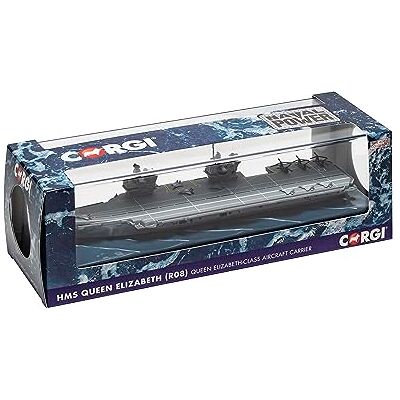 Corgi Model gegoten schepen CC75000 HMS Queen Elizabeth (R08), Queen Elizabeth klasse vliegdekschip gegoten onderzeeër model voor volwassenen en kinderen, boten Corgi Model gegoten schepen CC75000 HMS Queen Elizabeth (R08), Queen Elizabeth klasse vliegdekschip gegoten onderzeeër model voor volwassenen en kinderen, boten