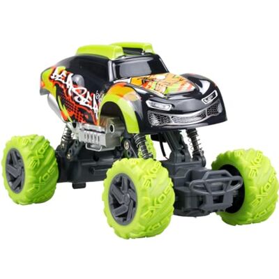 SilverLit Exost Auto met afstandsbediening, X Crawler, 2,4 GHz, oplaadbare batterij, vering voor en achter, speelgoed voor kinderen, vanaf 5 jaar, 20634 SilverLit Exost Auto met afstandsbediening, X Crawler, 2,4 GHz, oplaadbare batterij, vering voor en achter, speelgoed voor kinderen, vanaf 5 jaar, 20634