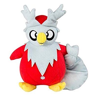 Pokémon Officiële Delibird knuffel, meerkleurig, 20,3 cm Pokémon Officiële Delibird knuffel, meerkleurig, 20,3 cm