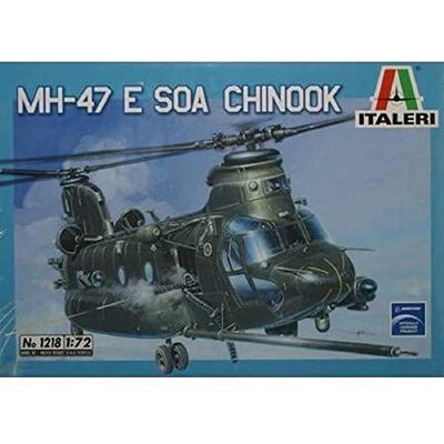 Italeri I1218 Model Luchtvaart MH-47E Soa Chinook Schaal 1:72 Italeri I1218 Model Luchtvaart MH-47E Soa Chinook Schaal 1:72