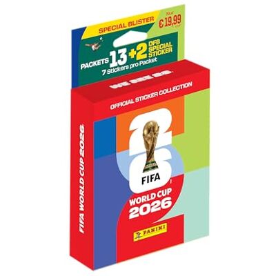 Panini FIFA Wereldkampioenschap 2026™ sticker (ecologische blisterverpakking 2) Panini FIFA Wereldkampioenschap 2026™ sticker (ecologische blisterverpakking 2)