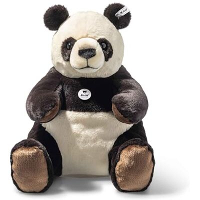 Steiff Pluche dier voor Tomorrow Pandi de grote panda, schattige metgezel, kinderen, jongens en meisjes, 40 cm, meerkleurig, 067877 Steiff Pluche dier voor Tomorrow Pandi de grote panda, schattige metgezel, kinderen, jongens en meisjes, 40 cm, meerkleurig, 067877