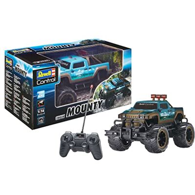 Revell Control Mounty RC auto, 24472, blauw Revell Control Mounty RC auto, 24472, blauw