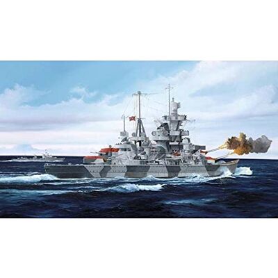 Trumpeter 05775 modelbouwset German Cruiser Admiral Hipper 1940 Trumpeter 05775 modelbouwset German Cruiser Admiral Hipper 1940