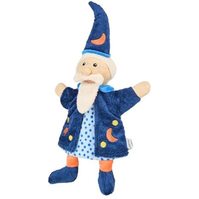 Sterntaler Hand marionet tovenaar, 37 x 25 x 9 cm, blauw Sterntaler Hand marionet tovenaar, 37 x 25 x 9 cm, blauw