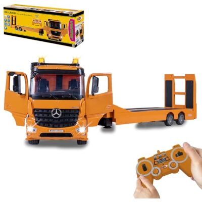 Jamara 405107 1:20 Schaal 2,4 GHz Mercedes Arocs Vlakke Bed Vrachtwagen Jamara 405107 1:20 Schaal 2,4 GHz Mercedes Arocs Vlakke Bed Vrachtwagen