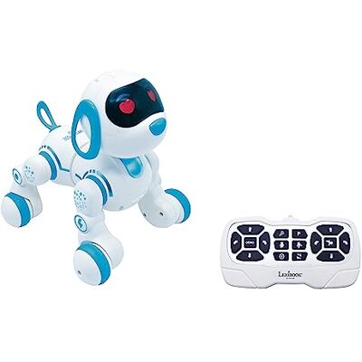 Lexibook Power Puppy® Jr My Little Dog Robot op afstand om te trainen Robot hond met geluiden, muziek, lichteffecten blaft en loopt als een echte hond, speelgoed voor jongens en meisjes PUP01 Lexibook Power Puppy® Jr My Little Dog Robot op afstand om te trainen Robot hond met geluiden, muziek, lichteffecten blaft en loopt als een echte hond, speelgoed voor jongens en meisjes PUP01