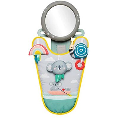 Taf Toys Koala in Car Play Center Slagmat met sensorisch speelgoed om op te hangen, eenvoudig te installeren, voor baby's en meisjes vanaf de geboorte Taf Toys Koala in Car Play Center Slagmat met sensorisch speelgoed om op te hangen, eenvoudig te installeren, voor baby's en meisjes vanaf de geboorte