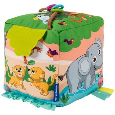 Ravensburger Play+ Motorik-Muziekspel Würfel: Wilde Dieren Ravensburger Play+ Motorik-Muziekspel Würfel: Wilde Dieren