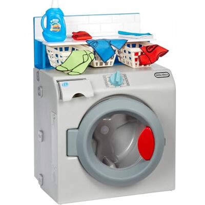 little tikes Premeère Was-droger Interactief en realistisch met geluiden Simulatie Huishoudelijke apparaten voor kinderen little tikes Premeère Was-droger Interactief en realistisch met geluiden Simulatie Huishoudelijke apparaten voor kinderen