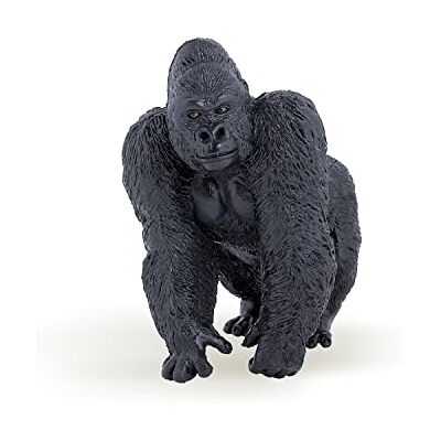 Papo Gorilla LA Vie Wilde Dierenfiguur, 50034, -50034-Gorilla Sensibiliser à la protection des espèces menacées une aventure dans la jungle peint à la main Cadeau pour enfants Papo Gorilla LA Vie Wilde Dierenfiguur, 50034, -50034-Gorilla Sensibiliser à la protection des espèces menacées une aventure dans la jungle peint à la main Cadeau pour enfants