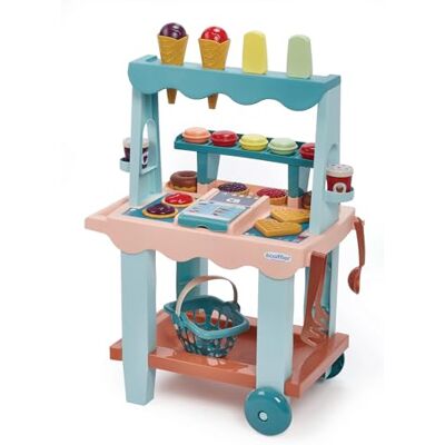 Ecoiffier Toys – 1692 – lekkernij: ijs en gebak – imitatiespel – vanaf 18 maanden – gemaakt in Frankrijk Ecoiffier Toys – 1692 – lekkernij: ijs en gebak – imitatiespel – vanaf 18 maanden – gemaakt in Frankrijk
