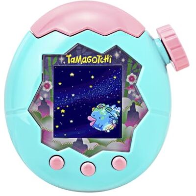TAMAGOTCHI Bandai 43424 Jade Forest Paradise Virtueel huisdier Jade 43424 elektronisch speelgoed, ideaal voor kinderen vanaf 6 jaar, zoom naar het paradijs om voor je huisdier te zorgen TAMAGOTCHI Bandai 43424 Jade Forest Paradise Virtueel huisdier Jade 43424 elektronisch speelgoed, ideaal voor kinderen vanaf 6 jaar, zoom naar het paradijs om voor je huisdier te zorgen