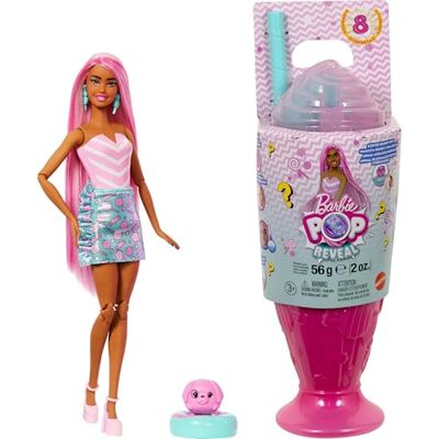 Barbie , Speelgoed, JFY62 Snoepjesserie, zachte werveling thema met huisdier, 8 verrassingen met kleurverandering, JFY62 Barbie , Speelgoed, JFY62 Snoepjesserie, zachte werveling thema met huisdier, 8 verrassingen met kleurverandering, JFY62