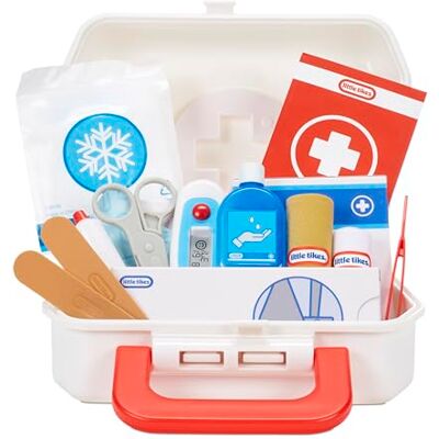 little tikes EHBO-set – realistische doktersspelset – 3 jaar en ouder – spelen en leren – interactief speelgoed voor kinderen little tikes EHBO-set – realistische doktersspelset – 3 jaar en ouder – spelen en leren – interactief speelgoed voor kinderen