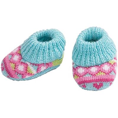 Heless 2647 gebreide schoenen voor poppen van 35 45 cm Heless 2647 gebreide schoenen voor poppen van 35 45 cm