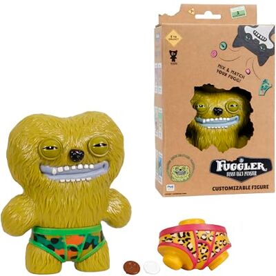 Bizak Fuggler 64110100-1 Set van 1 personaliseerbare figuur bestaande uit 1 figuur van 11,5 cm en 3 verwisselbare accessoires, 6 modellen om te verzamelen, voor jongens en meisjes vanaf 4 jaar Bizak Fuggler 64110100-1 Set van 1 personaliseerbare figuur bestaande uit 1 figuur van 11,5 cm en 3 verwisselbare accessoires, 6 modellen om te verzamelen, voor jongens en meisjes vanaf 4 jaar