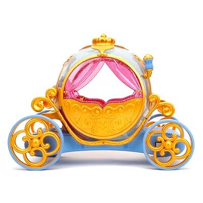 Jada Assepoester 253077001 Assepoester auto Disney Princess Control Radio 2 kanalen 2,4 GHz Met licht en geluid Inclusief batterijen Compatibel met poppen tot 38 cm Jada Assepoester 253077001 Assepoester auto Disney Princess Control Radio 2 kanalen 2,4 GHz Met licht en geluid Inclusief batterijen Compatibel met poppen tot 38 cm