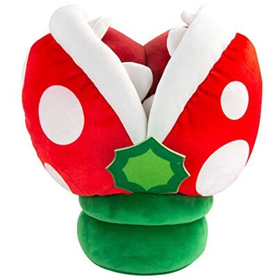 Club Mocchi Mocchi TOMY Knuffel Piranha Mega 40 cm uit het Nintendo-universum, super zacht, ideaal voor verzamelaars, meisjes en jongens vanaf 3 jaar. T12414 Club Mocchi Mocchi TOMY Knuffel Piranha Mega 40 cm uit het Nintendo-universum, super zacht, ideaal voor verzamelaars, meisjes en jongens vanaf 3 jaar. T12414