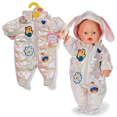 BABY born Sneeuwpak met Konijnenoortjes Hoogwaardige poppenkleding Accessoires voor poppen van 43 cm BABY born Sneeuwpak met Konijnenoortjes Hoogwaardige poppenkleding Accessoires voor poppen van 43 cm
