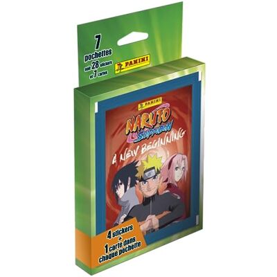 Panini Naruto Shippuden 2 Een nieuwe blisterverpakking met 7 zakjes Panini Naruto Shippuden 2 Een nieuwe blisterverpakking met 7 zakjes