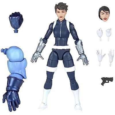 Marvel Hasbro Legends Series, 's Quake Secret Warriors 15 cm verzamelfiguur met 5 accessoires en 2 stuks Build-a-figuur F4795 meerkleurig Marvel Hasbro Legends Series, 's Quake Secret Warriors 15 cm verzamelfiguur met 5 accessoires en 2 stuks Build-a-figuur F4795 meerkleurig