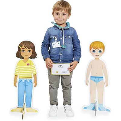 Janod Op een dag … De dokter Speelgoed van imitatie ambachten Inclusief 49 accessoires Grote figuren 65 cm Ontwikkelt de fantasie FSC-gecertificeerd vanaf 3 jaar, J06621 Janod Op een dag … De dokter Speelgoed van imitatie ambachten Inclusief 49 accessoires Grote figuren 65 cm Ontwikkelt de fantasie FSC-gecertificeerd vanaf 3 jaar, J06621