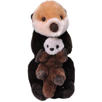 WILD REPUBLIC Mom and Baby Zeeboter, pluche dier, 38 cm, cadeau-idee voor kinderen, pluche dier, milieuvriendelijk speelgoed, gevuld met gerecyclede waterflessen WILD REPUBLIC Mom and Baby Zeeboter, pluche dier, 38 cm, cadeau-idee voor kinderen, pluche dier, milieuvriendelijk speelgoed, gevuld met gerecyclede waterflessen