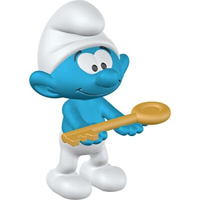 Schleich Smurf figuur met sleutel The Smurfs, 20795, blauw Schleich Smurf figuur met sleutel The Smurfs, 20795, blauw