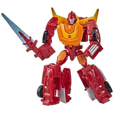 Transformers Toys Generations War for Cybertron: Kingdom Core Class WFC-K43 Autobot Hot Rod figuur 8,5 cm meerkleurig F5679 Transformers Toys Generations War for Cybertron: Kingdom Core Class WFC-K43 Autobot Hot Rod figuur 8,5 cm meerkleurig F5679